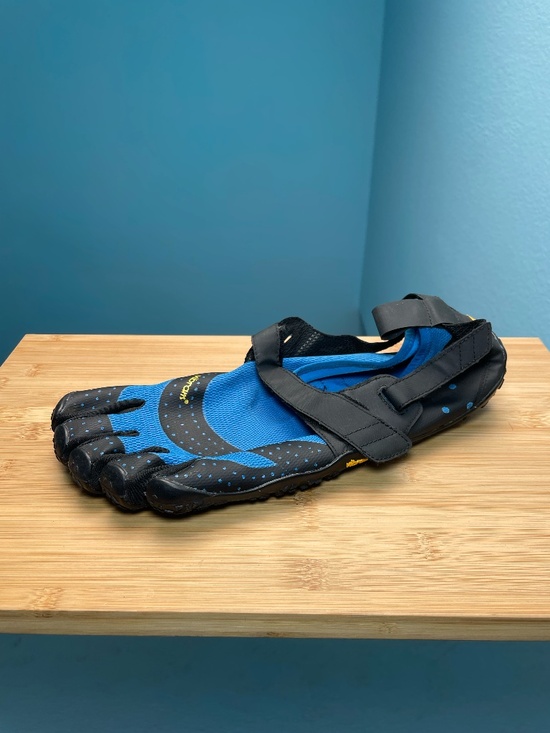 Vibram FiveFingers V-Aqua Blue Black Water Shoes 19M7301 49 13-14 EUC! main image 4